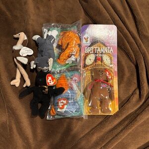 Beanie baby toy animals NWT